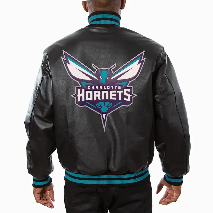 Charlotte-Hornets-Varsity-Jacket-Black-Leather-LeatherMoto
