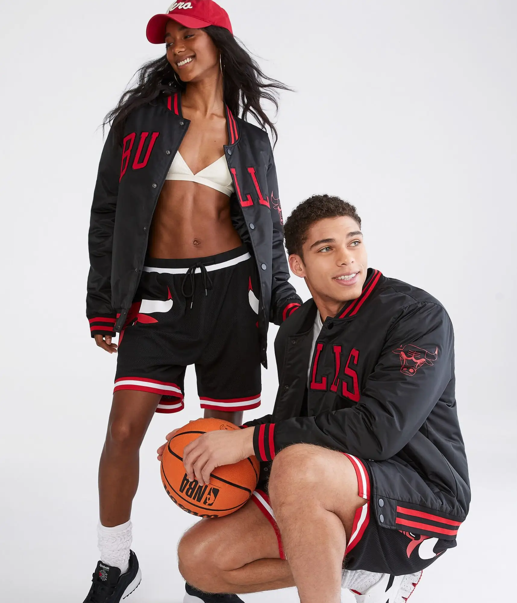 Chicago-Bulls-Bomber-Couple-Black-Varsity-Jacket-LeatherMoto