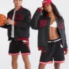 Chicago-Bulls-Bomber-Couple-Black-Varsity-Jacket-LeatherMoto