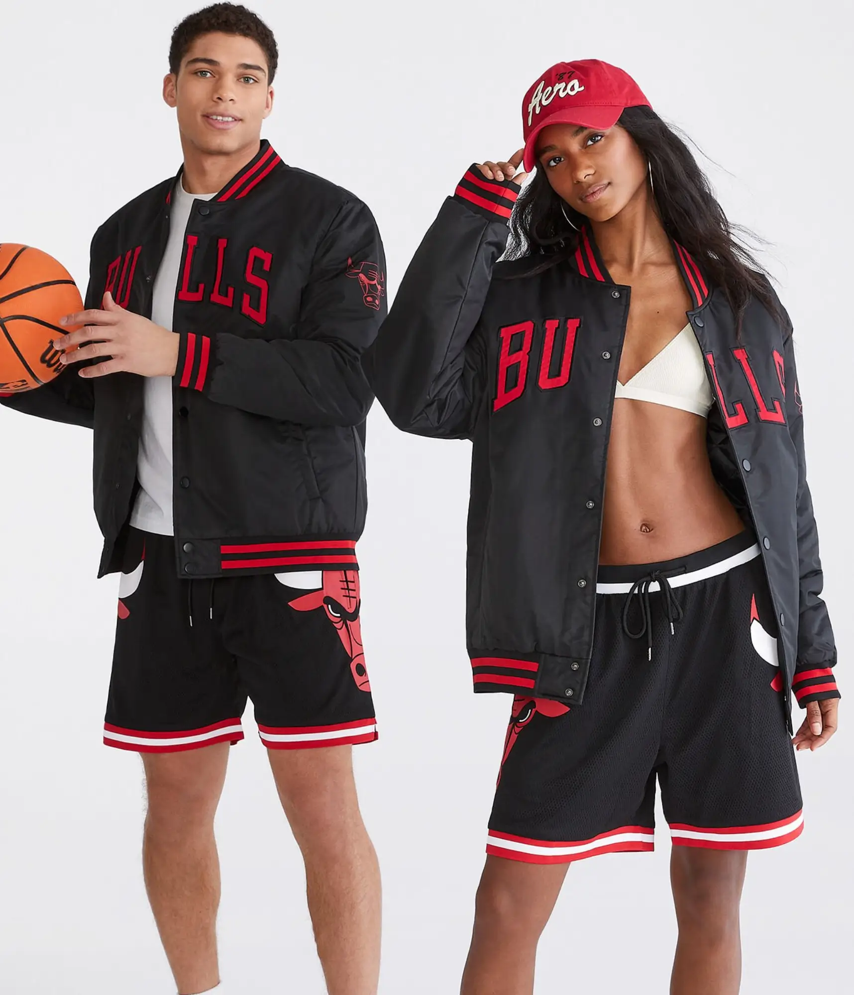 Chicago-Bulls-Bomber-Couple-Black-Varsity-Jacket-LeatherMoto
