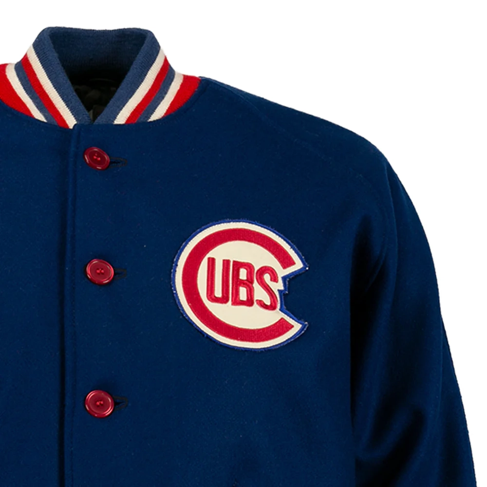 Chicago-Cubs-1954-Authentic-Wool-Varsity-Jacket-leather moto 4