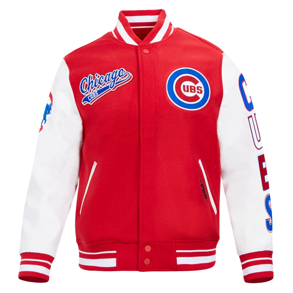 Chicago-Cubs-Baseball-Team-Players-Wool-Leather-Varsity-Jacket leather moto 1