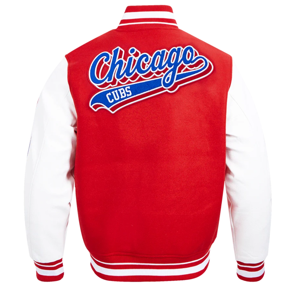 Chicago-Cubs-Baseball-Team-Players-Wool-Leather-Varsity-Jacket-leather moto 2
