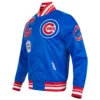 Chicago-Cubs-Full-Snap-Satin-Varsity-Blue-Jacket-leather moto 3
