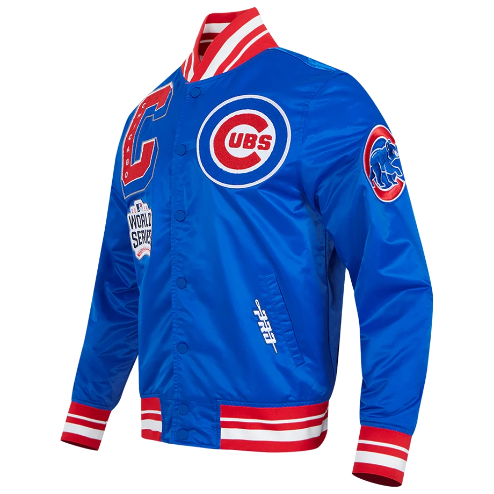 Chicago-Cubs-Full-Snap-Satin-Varsity-Blue-Jacket-leather moto 3