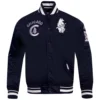 Chicago-Cubs-Retro-Classic-Rib-knitted-Satin-Varsity-Navy-Jacket- 1