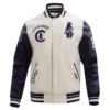 Chicago-Cubs-Script-Retro-Classic-Rib-knitted-Wool-Leather-Varsity-Jacket-leather moto 1