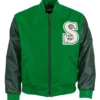 Chicago-White-Sox-1932-Authentic-Green-Varsity-Wool-Leather-Jacket-leather moto1