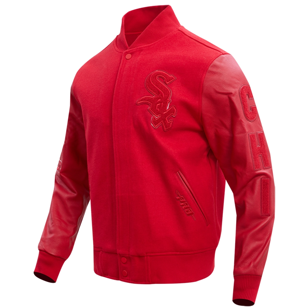 Chicago-White-Sox-Classic-Triple-Red-Wool-Leather-Varsity-Jacket-leather moto 3