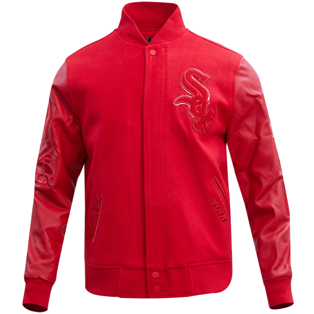 Chicago-White-Sox-Classic-Triple-Red-Wool-Leather-Varsity-Jacket-leather moto1