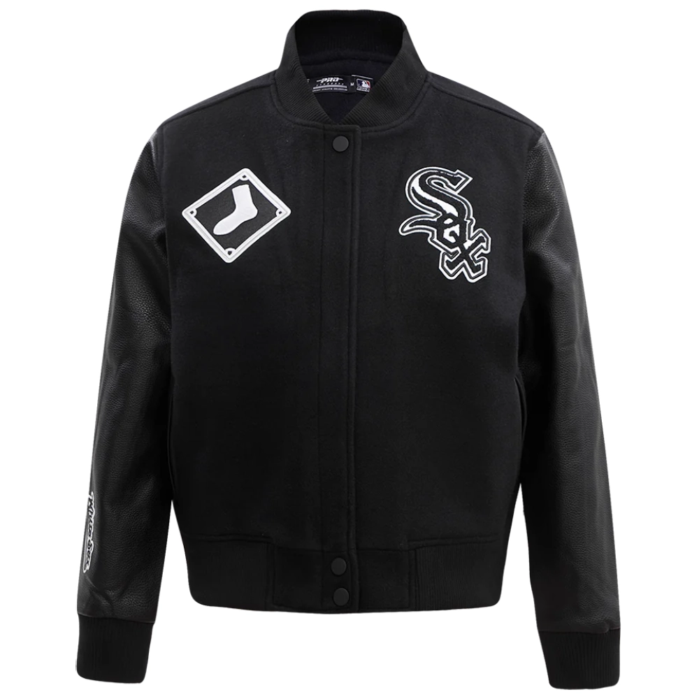 Chicago-White-Sox-Classic-Womens-Black-Wool-Leather-Varsity-Jacket-LeatherMoto (1)