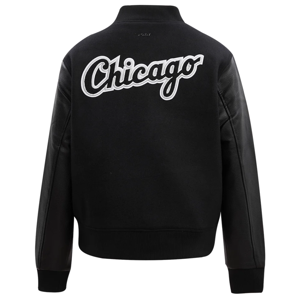 Chicago-White-Sox-Classic-Womens-Black-Wool-Leather-Varsity-Jacket-LeatherMoto (4)