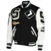 Chicago-White-Sox-Pro-Standard-Mash-Up-Logo-Varsity-Jacket-leather moto 1