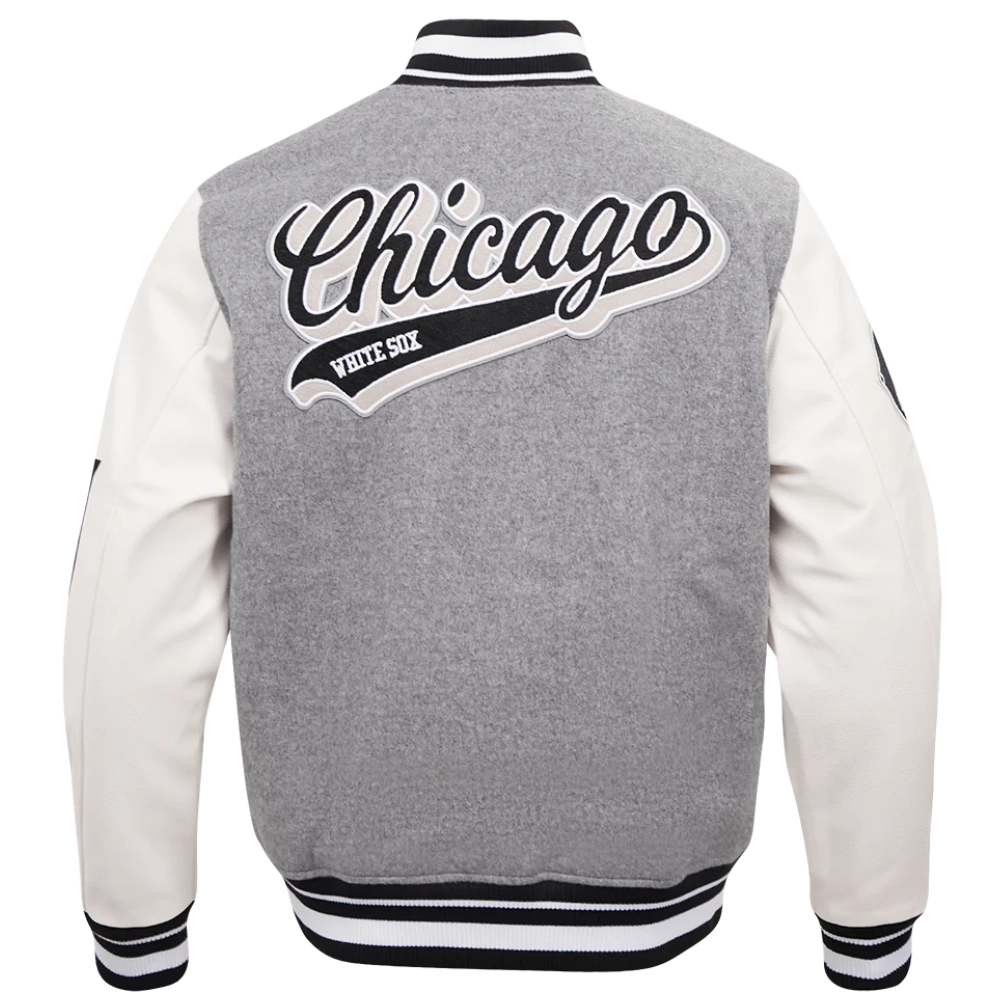 Chicago-White-Sox-Pro-Standard-Script-Tail-Rib-Wool-Leather-Varsity-Jacket leather moto 2