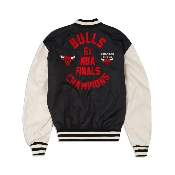 Chicago X Bulls MA-1 Bomber varsity Jacket-LeatherMoto