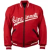 Cincinnati-Reds-1969-Authentic-Red-Wool-Zipper-Varsity-Jacket-leather moto 1