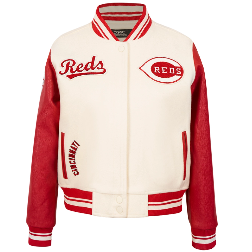 Cincinnati-Reds-Pro-Standard-Baseball-Team-Team-Players-Wool-Leather-Varsity-Jacket-leather moto 1