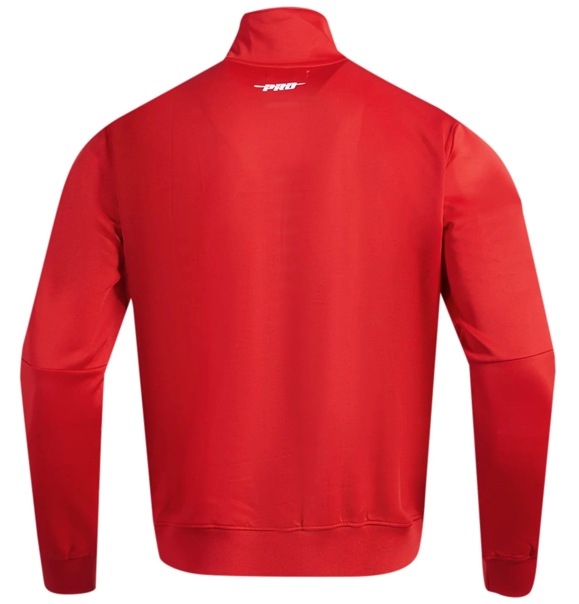 Cincinnati-Reds-Pro-Standard-Fast-Lane-Full-Zip-Red-Varsity-Jacket-leather moto 2
