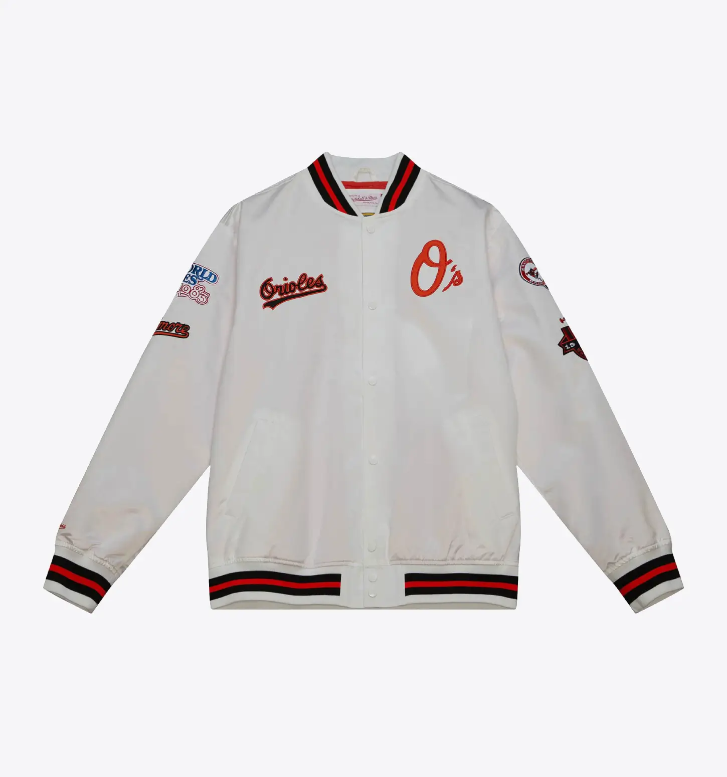 City-Collection-Lightweight-Satin-Jacket-Baltimore-Orioles leather moto 1