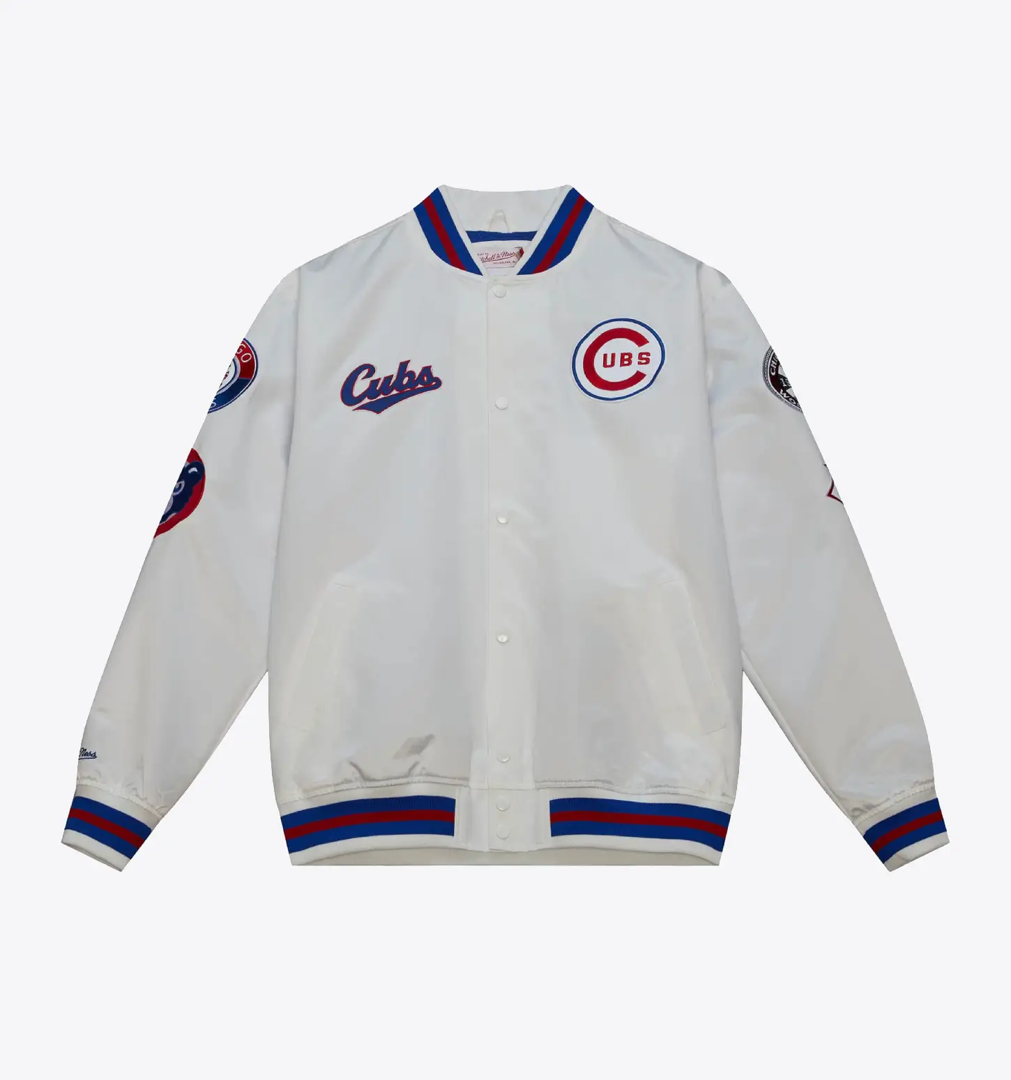 City-Collection-Lightweight-Satin-Jacket-Chicago-Cubs leather moto 1