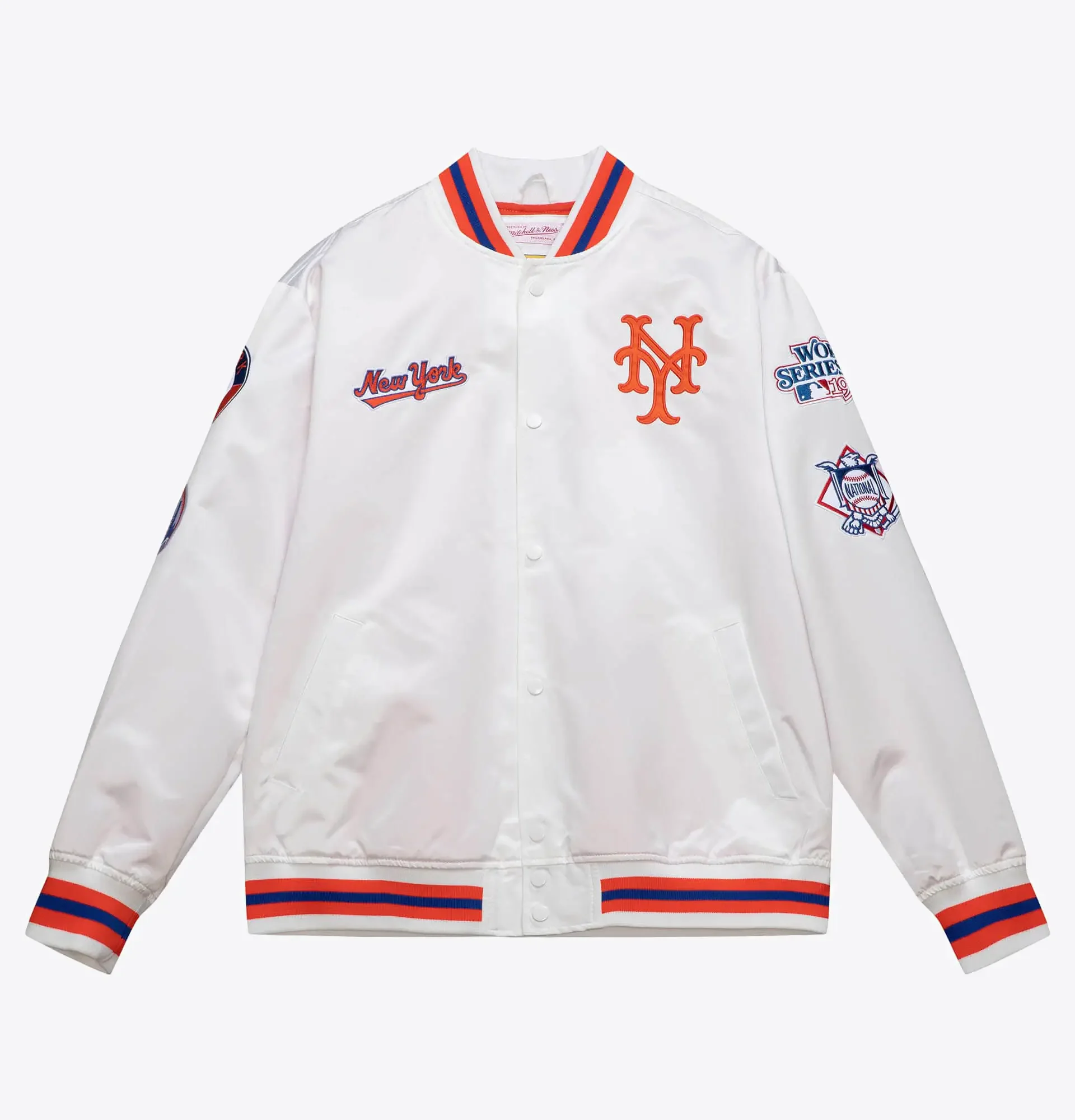 City-Collection-Lightweight-Satin-Jacket-New-York-Mets LEATHER MOTO 1
