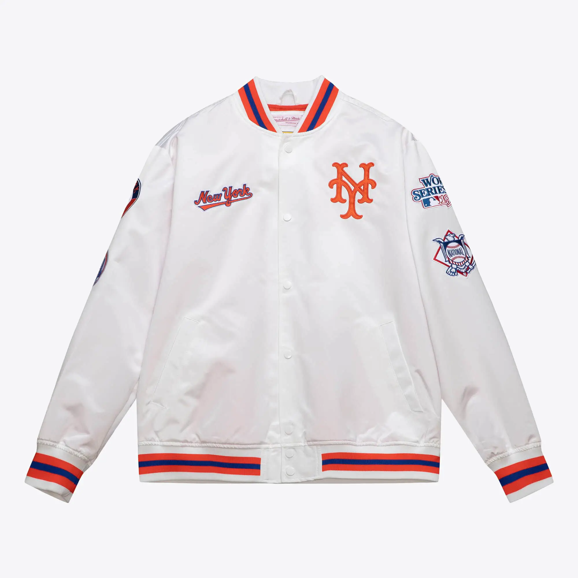 City-Collection-Lightweight-Satin-Jacket-New-York-Mets LEATHER MOTO 1