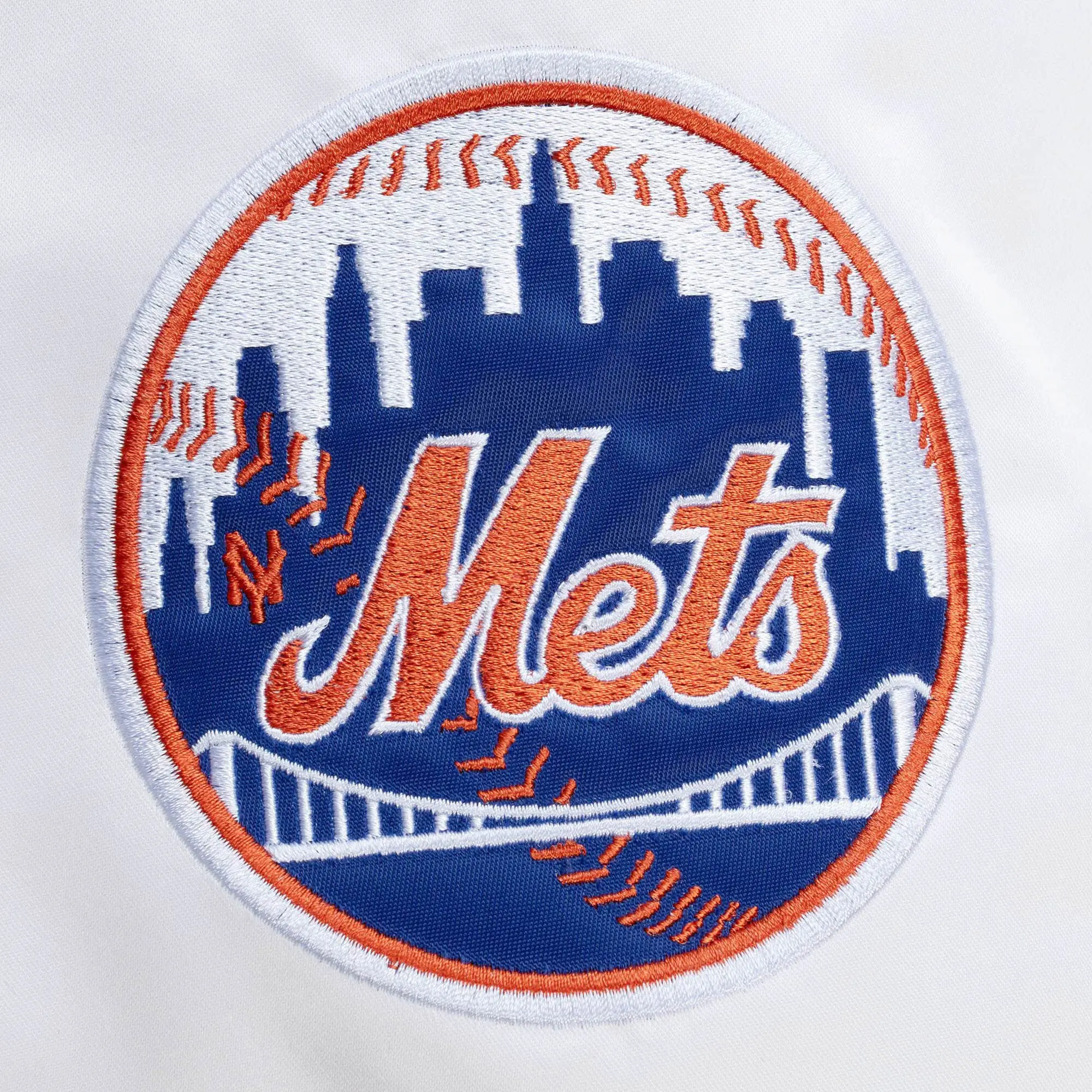 City-Collection-Lightweight-Satin-Jacket-New-York-Mets-LEATHER MOTO 3