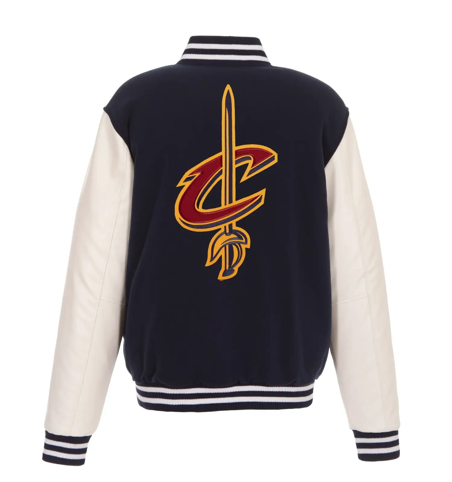 Cleveland-Cavaliers-Reversible-NavyWhite-Wool-Leather-Varsity-Jacket-LeatherMoto