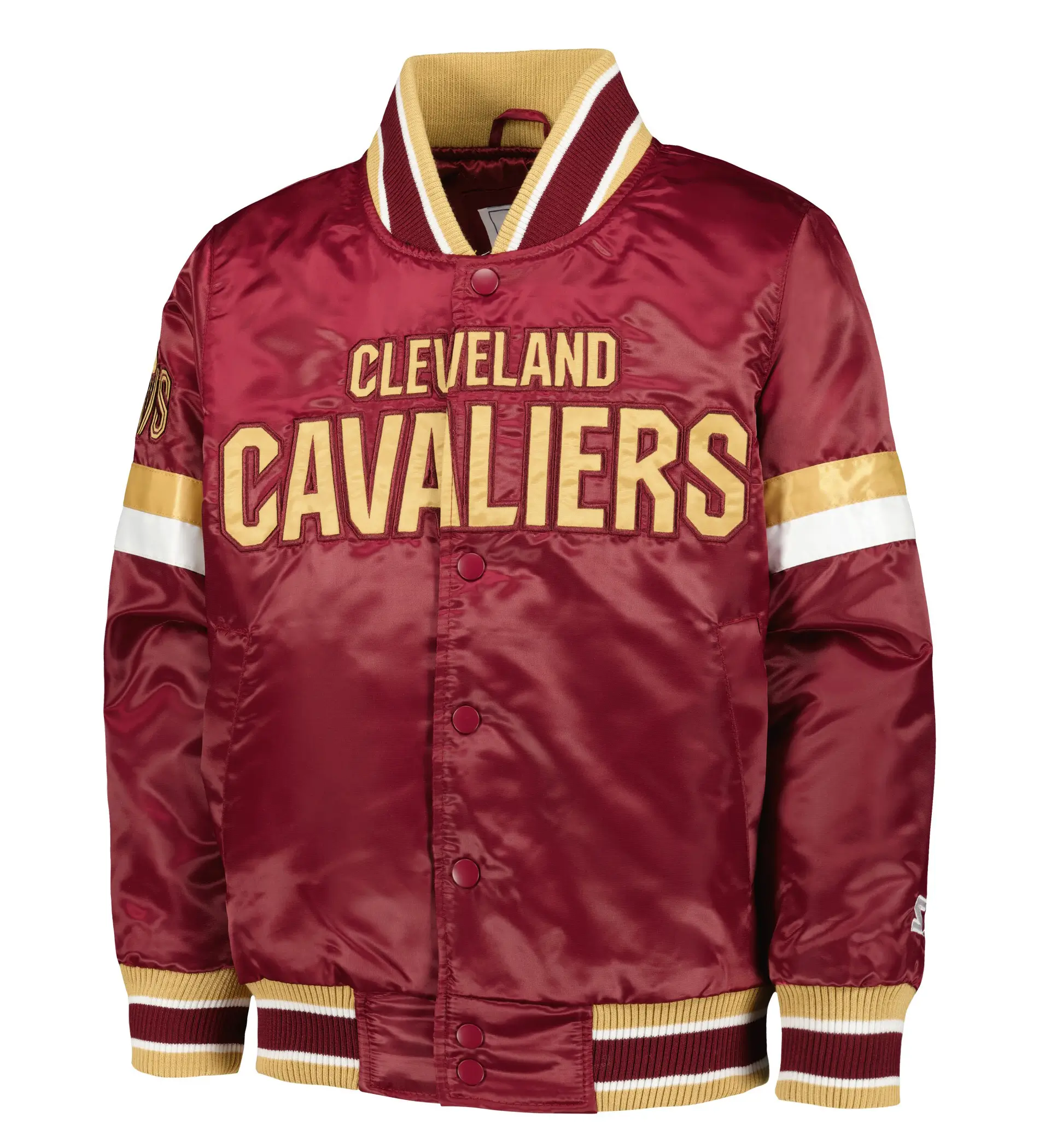 Cleveland-Cavaliers-Starter-Youth-Home-Game-Full-Snap-Satin-Maroon-Varsity-Jacket-LeatherMoto
