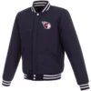 Cleveland-Guardians-Poly-Twill-Two-Tone-Varsity-Navy-Jacket-LEATHER MOTO 2