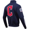 Cleveland-Guardians-Pro-Standard-Full-Zip-Navy-Varsity-Jacket-LEATHER MOTO 6