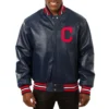 Cleveland-Indians-Baseball-Team-Players-Full-Leather-Varsity-Jacket-leather moto 1