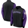 Colorado-Rockies-Rib-Knitted-Full-Zip-Lightweight-Bomber-Varsity-Jacket-Black-Purple-leather moto 3