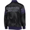 Colorado-Rockies-Starter-The-Captain-II-Full-Zip-Satin-Varsity-Black-Jacket-leather moto 2