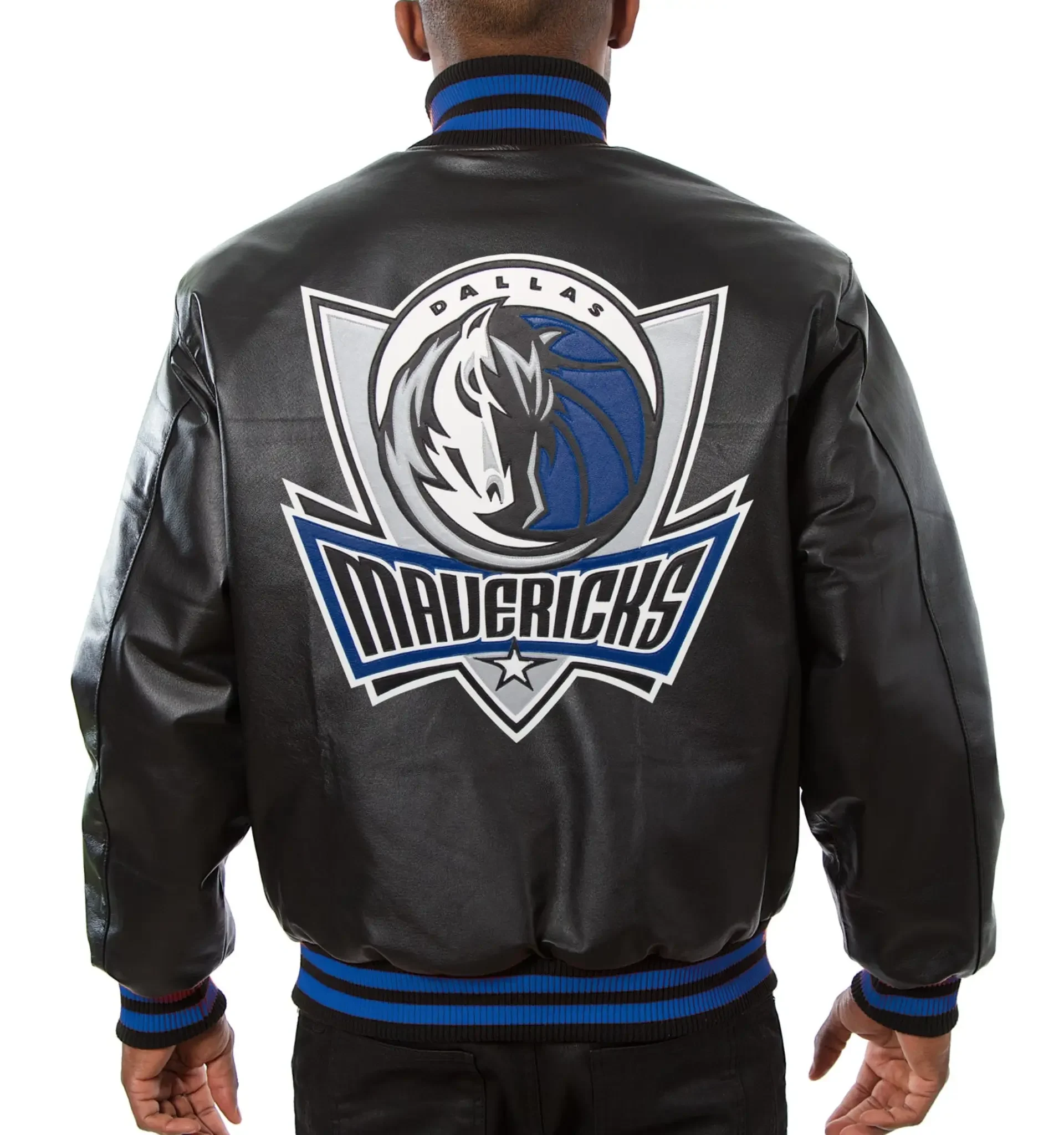 Dallas-Mavericks-Leather-Varsity-Black-Jacket-LeatherMoto