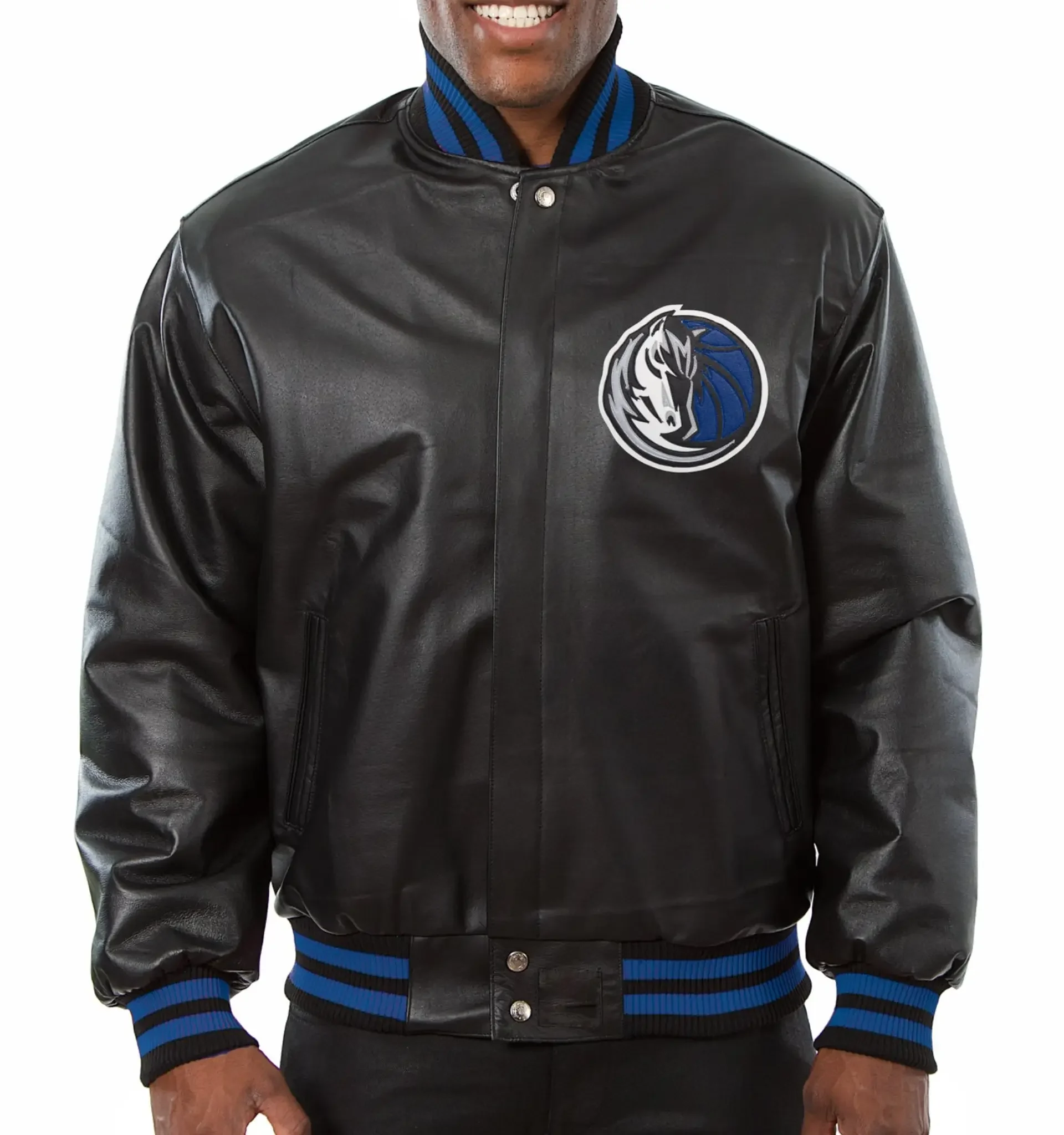 Dallas-Mavericks-Leather-Varsity-Black-Jacket-LeatherMoto