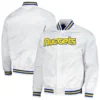Denver Nuggets Classic Rib Unisex Satin Varsity Jacket - Image 3