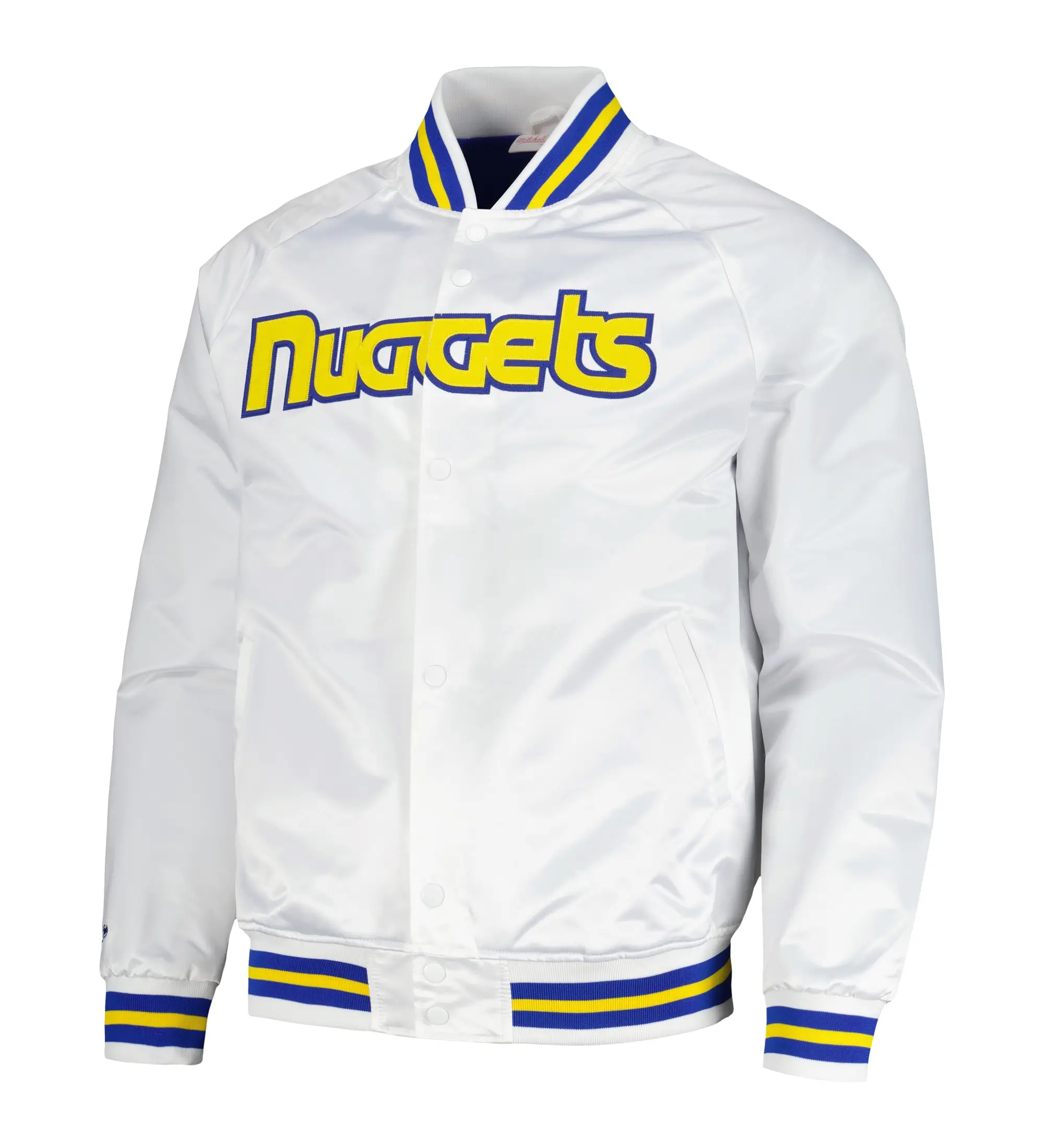Denver-Nuggets-Classic-Rib-Satin-Varsity-Jacket-LeatherMoto
