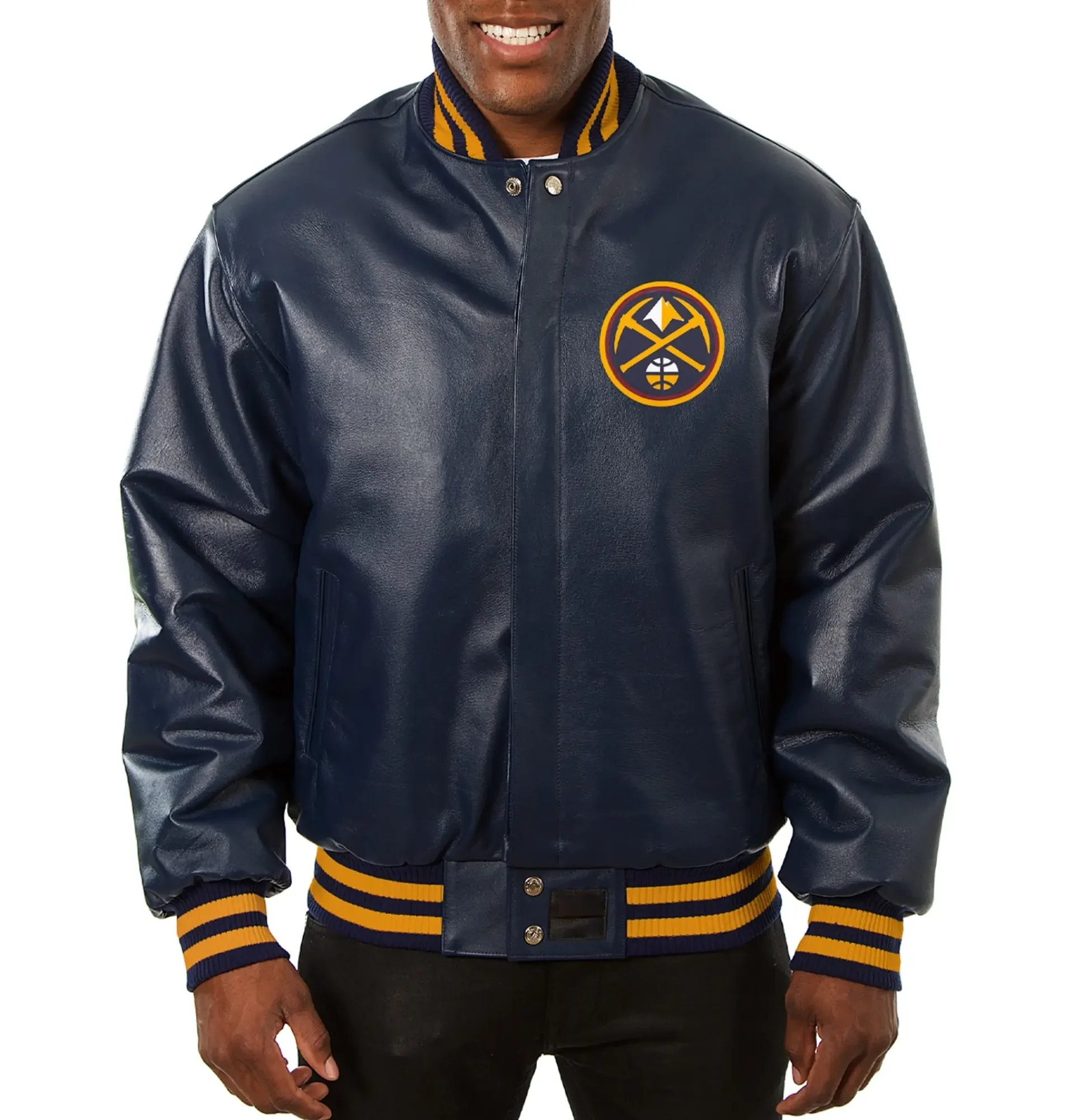 Denver-Nuggets-Leather-Varsity-Navy-Jacket-LeatherMoto