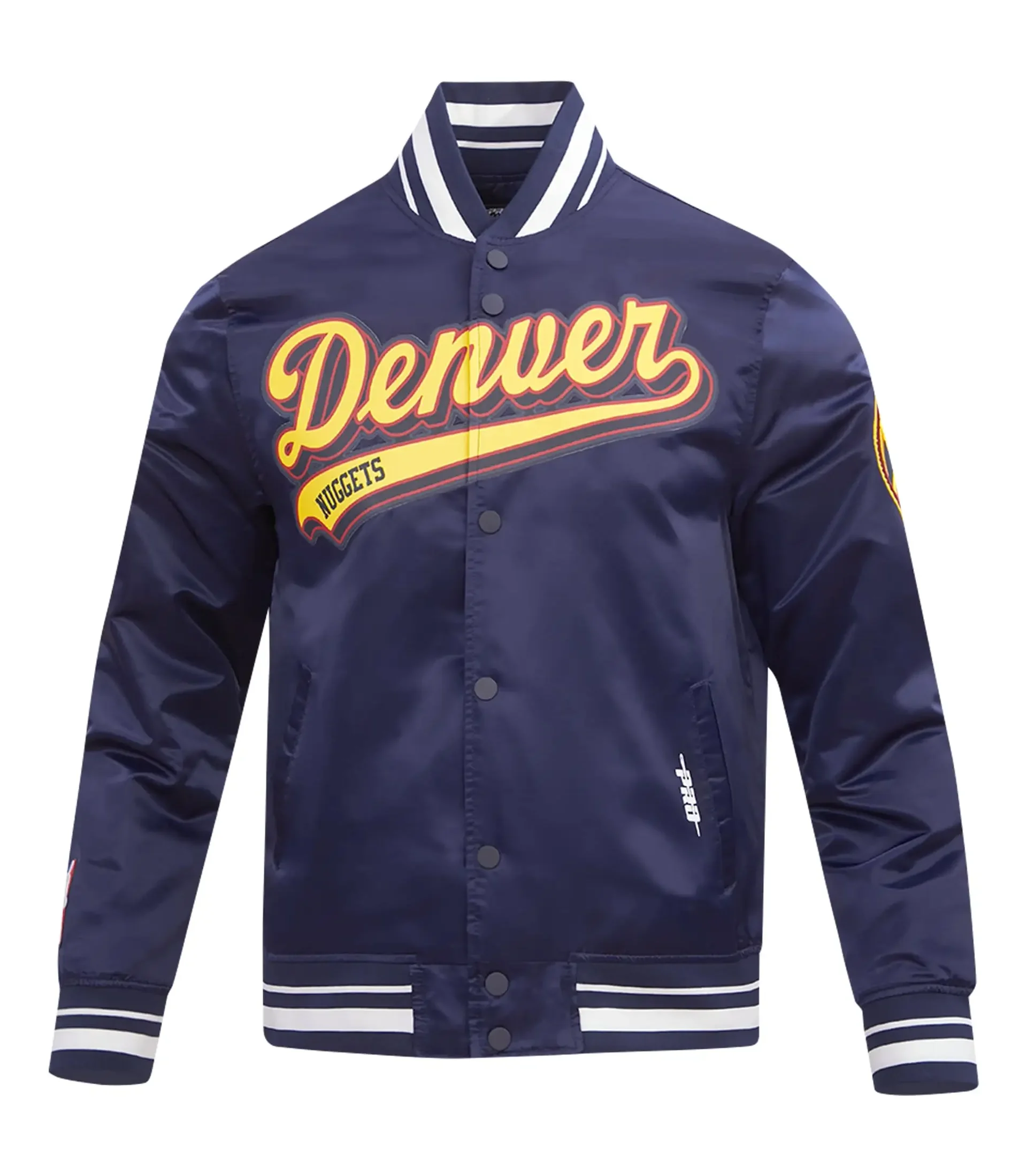 Denver-Nuggets-Satin-Varsity-Navy-Jacket-LeatherMoto
