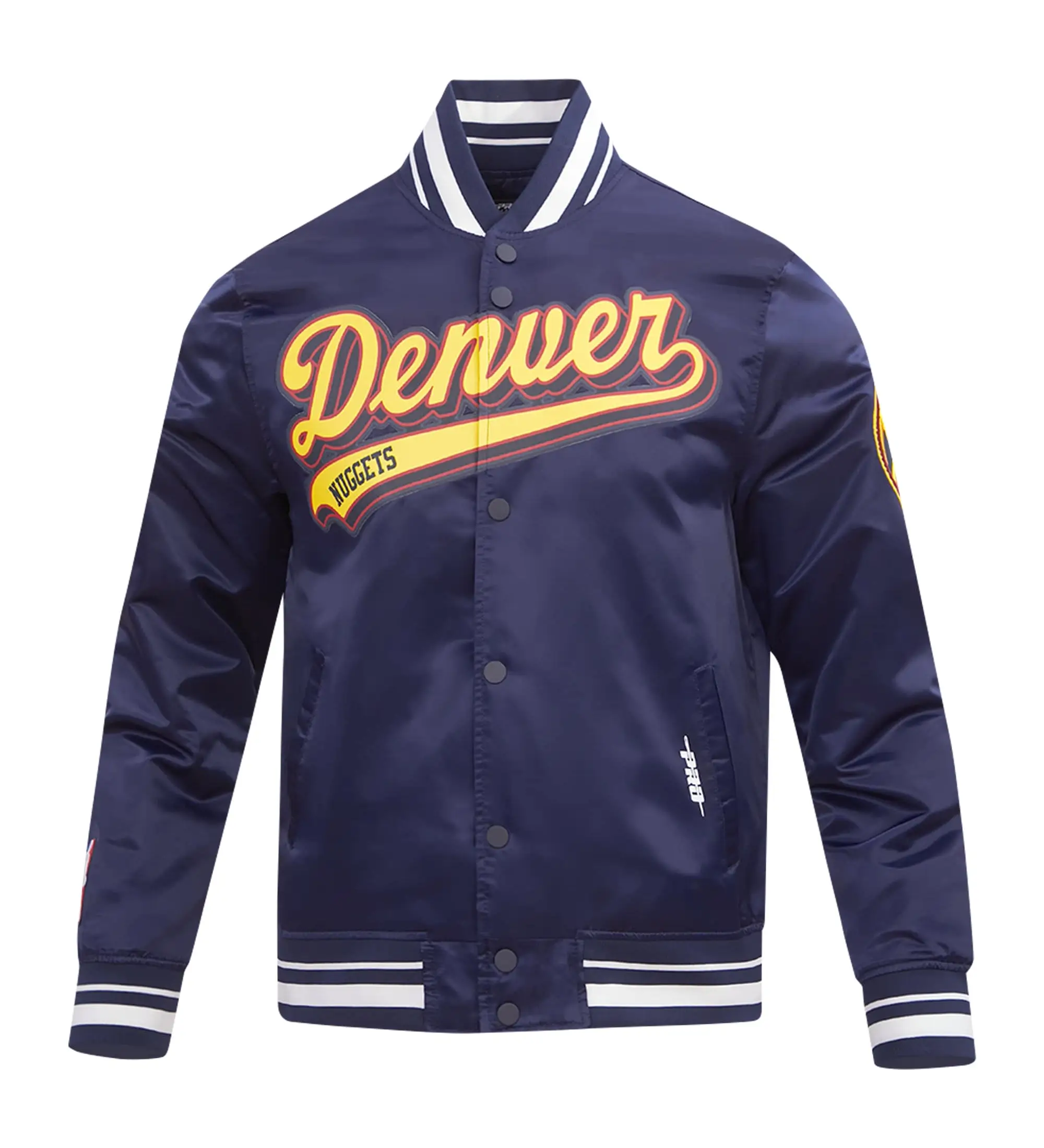 Denver-Nuggets-Satin-Varsity-Navy-Jacket-LeatherMoto