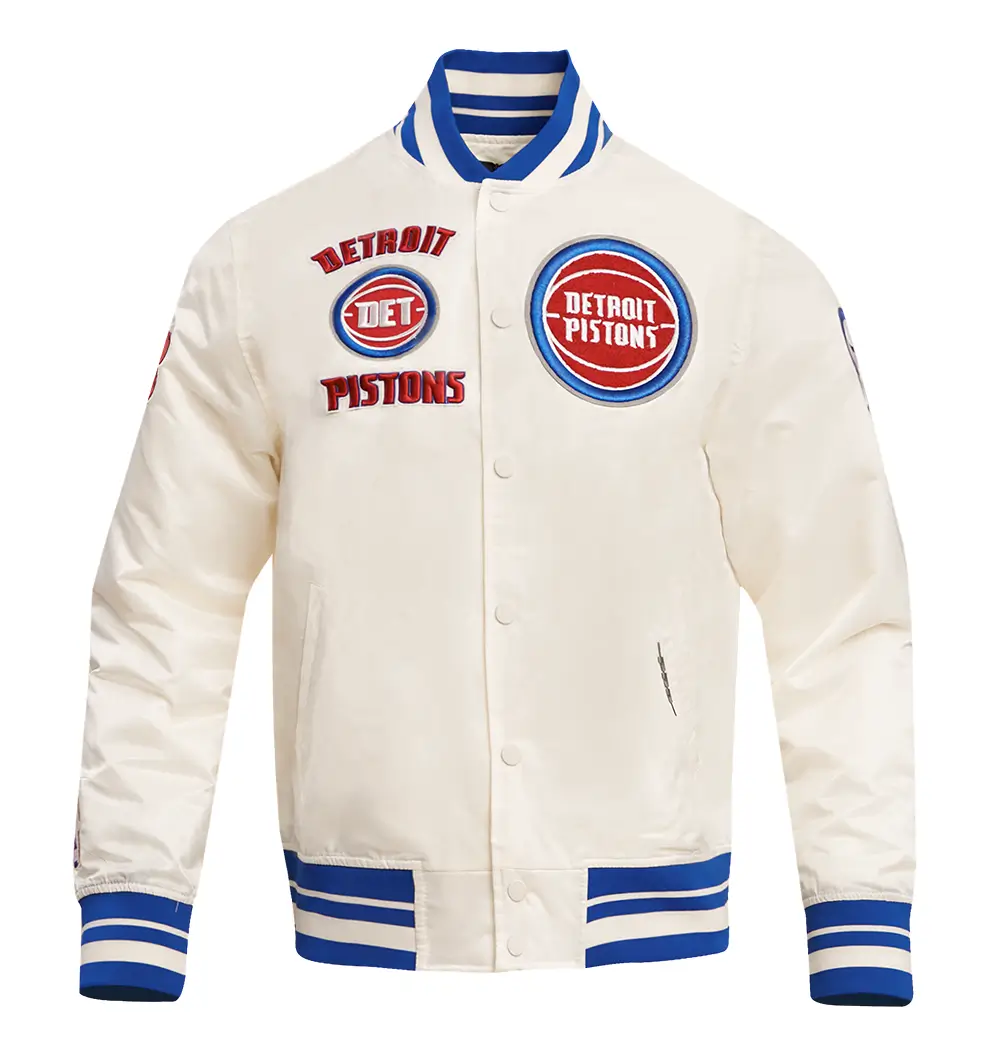 Detroit-Pistons-Retro-Classic-Rib-Cream-Satin-Varsity-Jacket-LeatherMoto