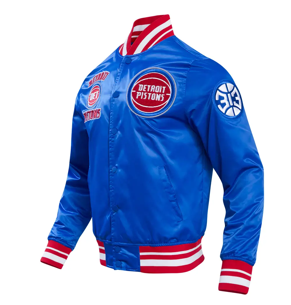 Detroit-Pistons-Retro-Classic-Rib-Royal-Blue-Satin-Varsity-Jacket-LeatherMoto
