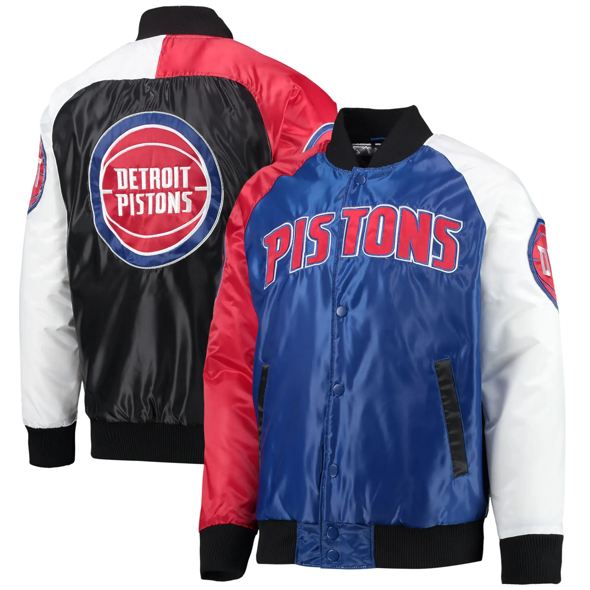 Detroit-Pistons-Starter-Tricolor-Remix-Raglan-Full-Snap-Jacket-LeatherMoto