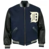 Detroit-Tigers-1955-Authentic-Wool-Leather-Varsity-Jacket-leather moto 1