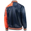 Detroit-Tigers-G-III-Sports-by-Carl-Banks-Navy-Orange-Starter-Dugout-Spring-Full-Snap-Satin-Varsity-Jacket-leather mto 2