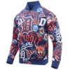 Detroit-Tigers-Pro-Standard-AOP-Full-Snap-Satin-Varsity-Jacket-leathe rmoto 3