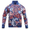 Detroit-Tigers-Pro-Standard-AOP-Full-Snap-Satin-Varsity-Jacket-leather moto 1