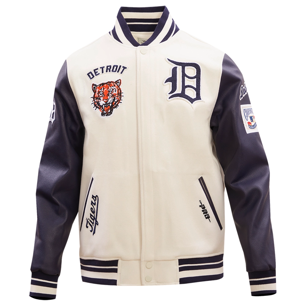 Detroit-Tigers-Pro-Standard-Baseball-Team-Players-Wool-Leather-Varsity-Jacket-leather moto 1