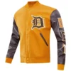Detroit-Tigers-Pro-Standard-Classic-Wool-Leather-Varsity-Jacket-Brown-Tan-leather moto 4